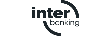 Logo color negro de Interbanking